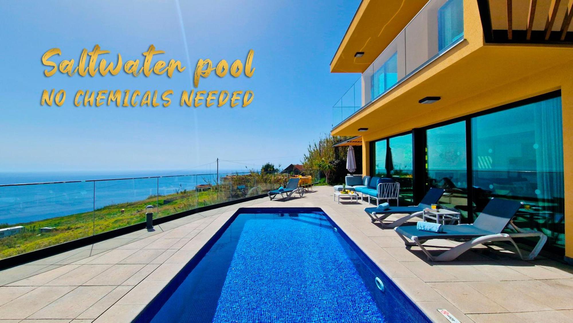 Eden Sun - A Modern Luxury Villa With A Panoramic View Prazeres Exteriér fotografie