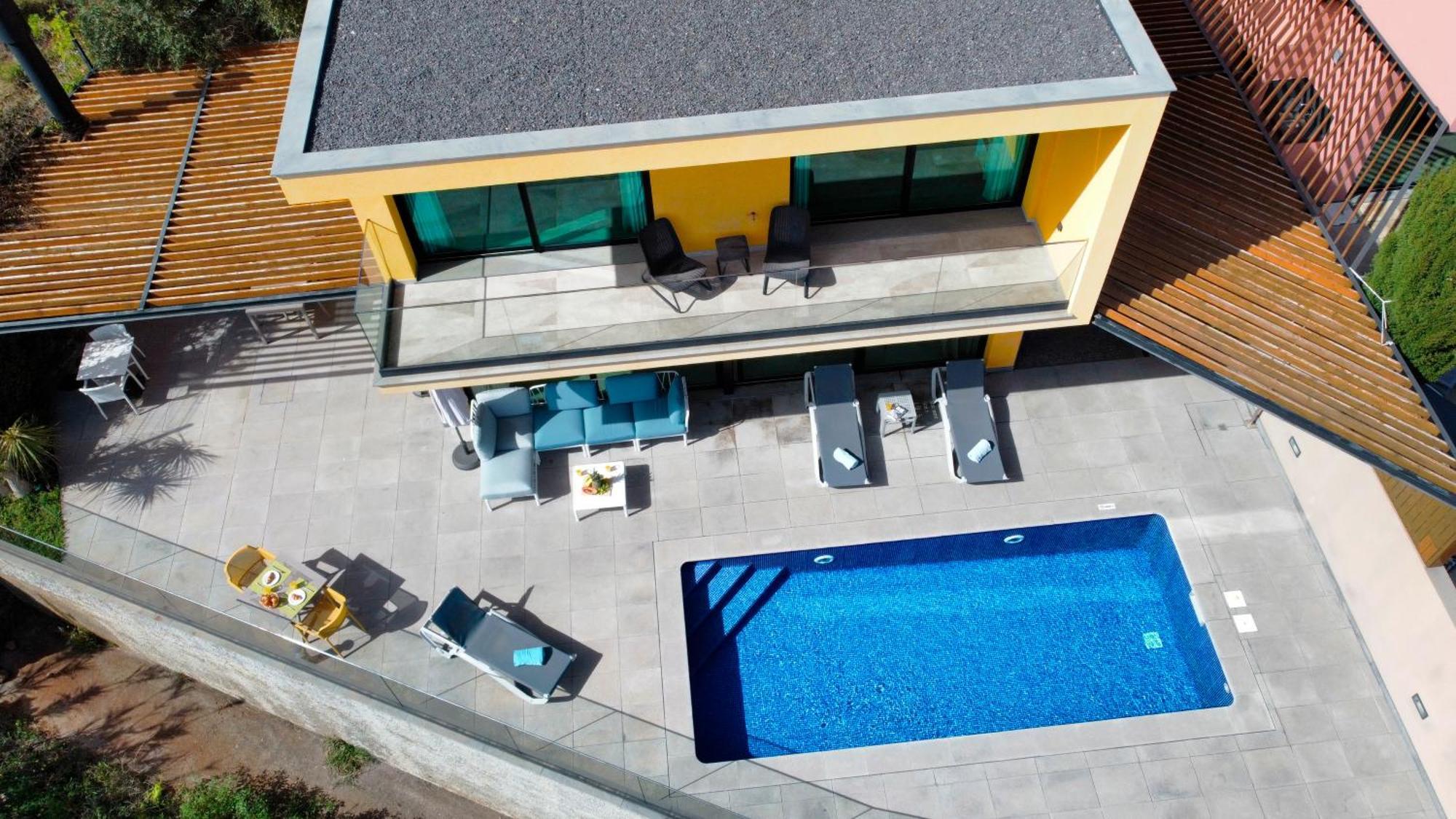 Eden Sun - A Modern Luxury Villa With A Panoramic View Prazeres Exteriér fotografie