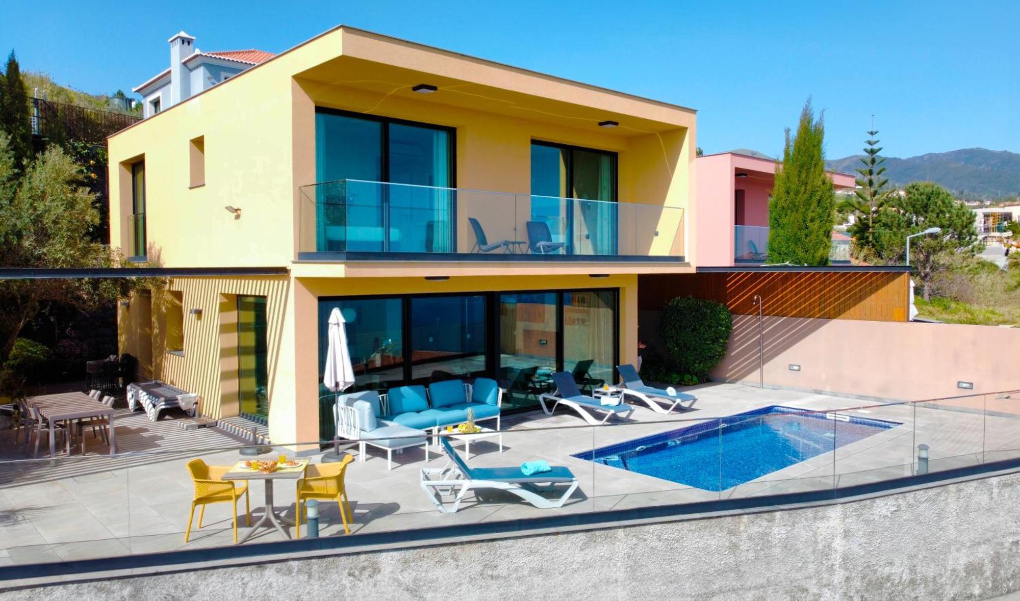 Eden Sun - A Modern Luxury Villa With A Panoramic View Prazeres Exteriér fotografie