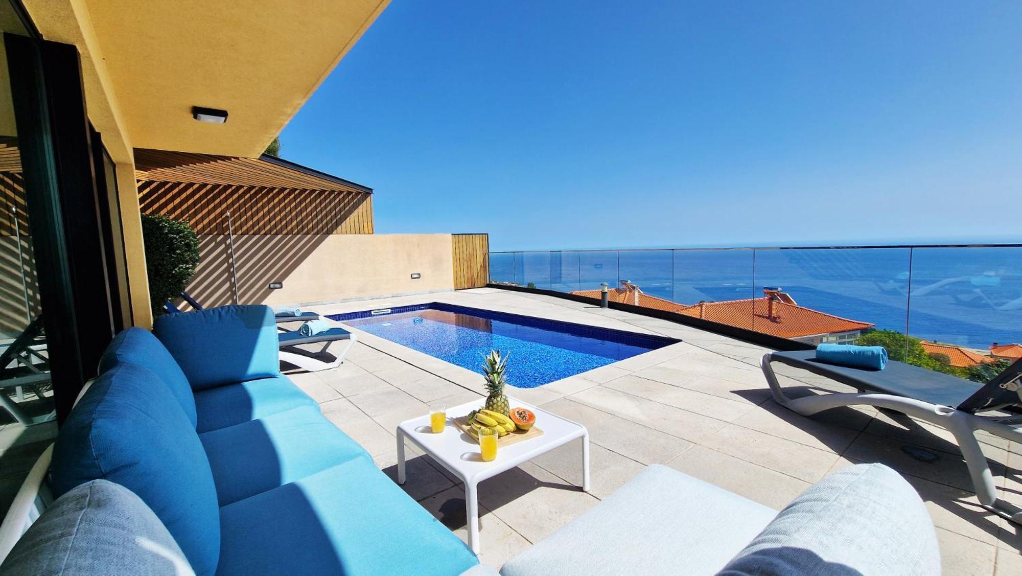 Eden Sun - A Modern Luxury Villa With A Panoramic View Prazeres Exteriér fotografie