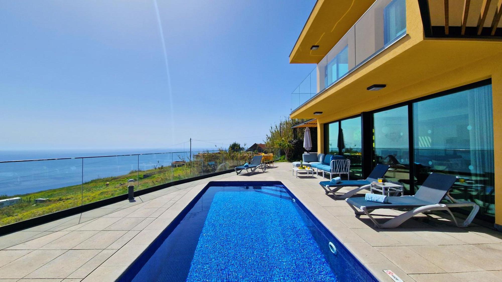Eden Sun - A Modern Luxury Villa With A Panoramic View Prazeres Exteriér fotografie