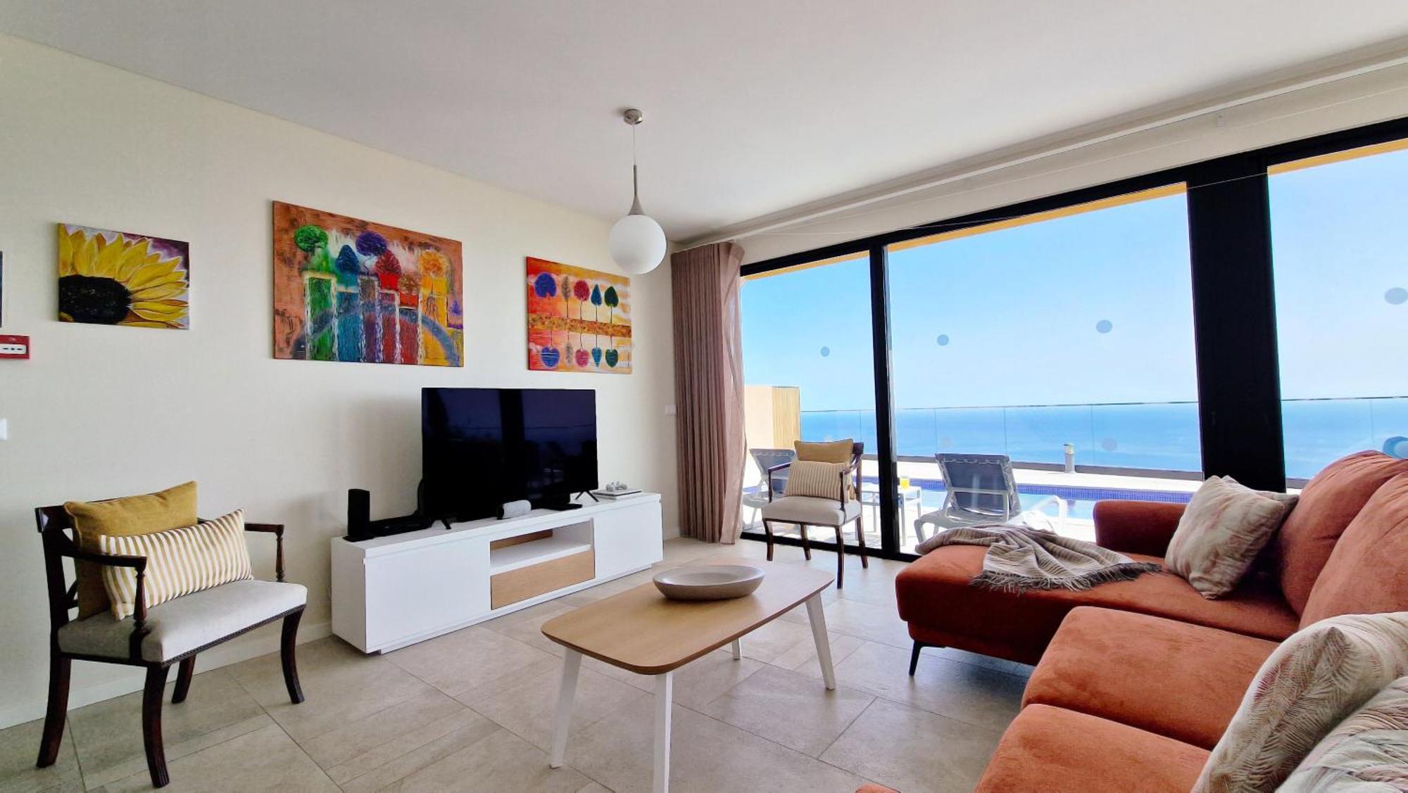 Eden Sun - A Modern Luxury Villa With A Panoramic View Prazeres Exteriér fotografie