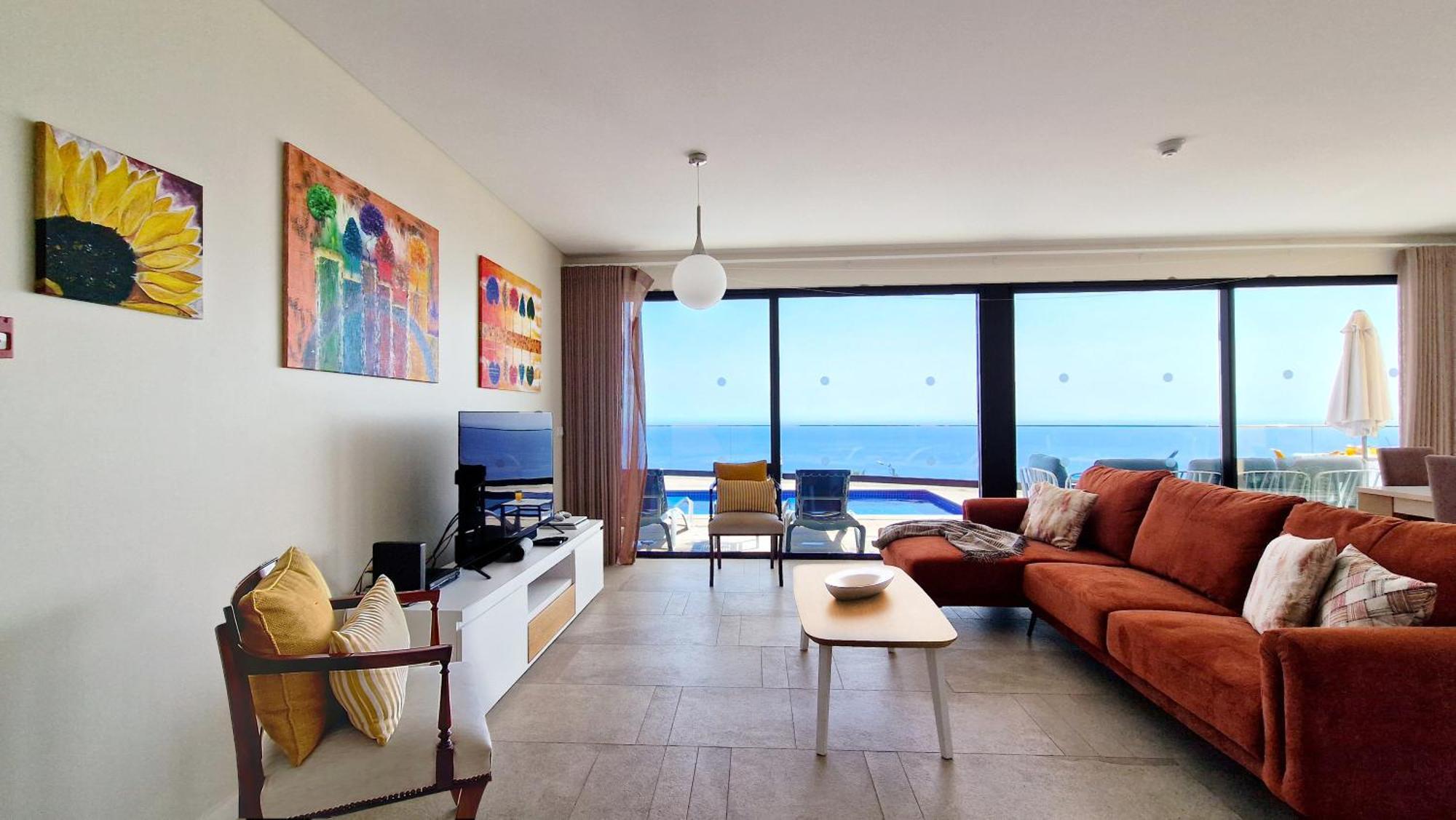 Eden Sun - A Modern Luxury Villa With A Panoramic View Prazeres Exteriér fotografie